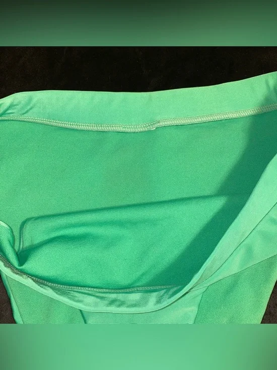 Green High Waisted Bikini Bottoms - Picture 4 of 6